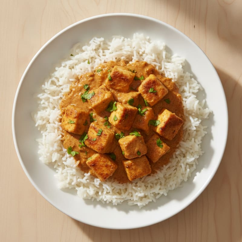 Spiced Butter Chicken with Basmati Rice