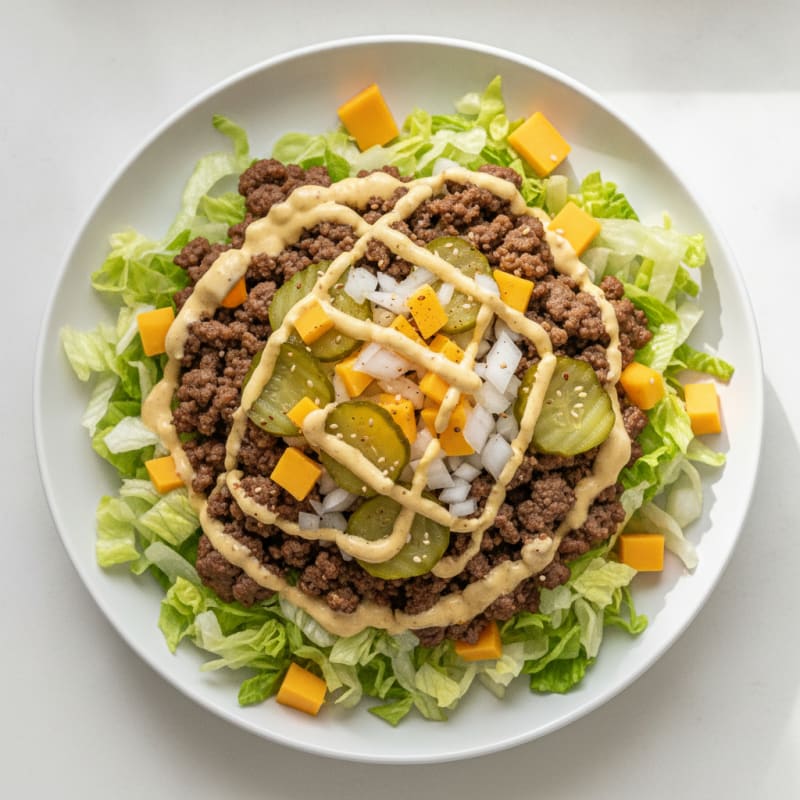 Big Mac Protein Bowl