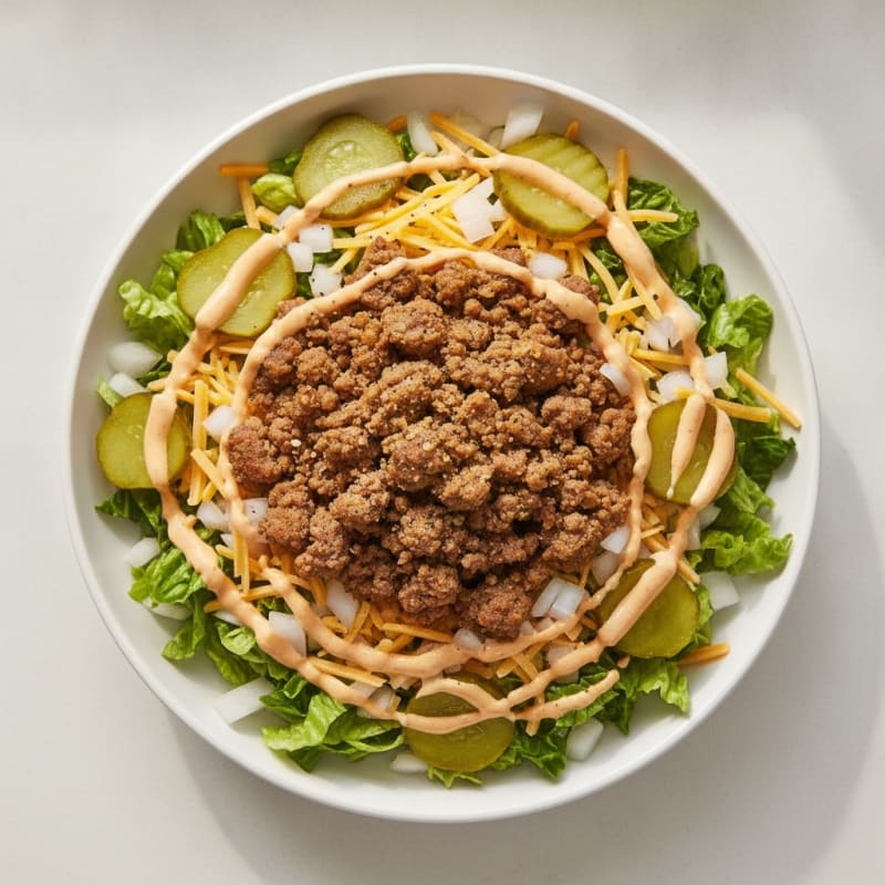 Big Mac Protein Bowl