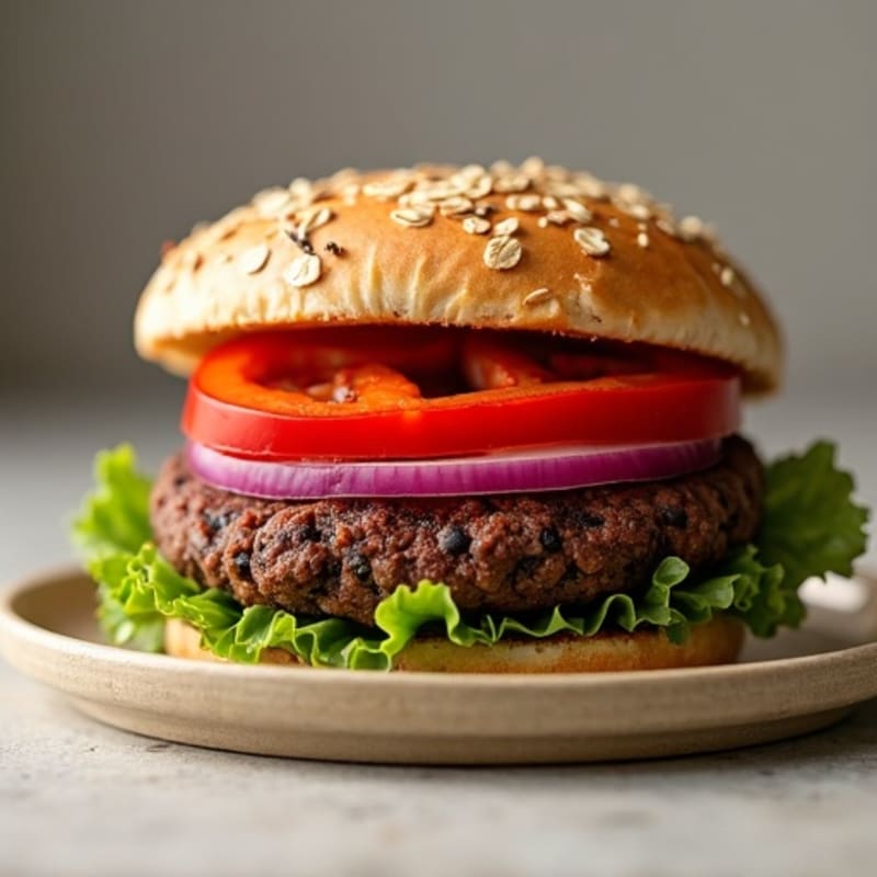 Smoky Black Bean Burgers