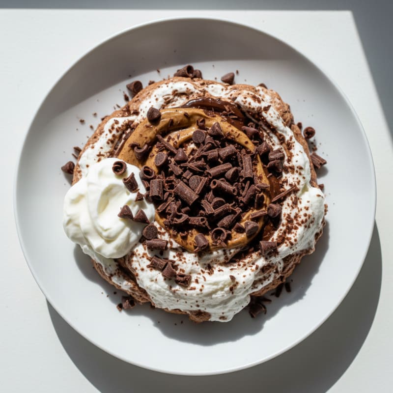 Chocolate Protein Mousse with Egg Whites