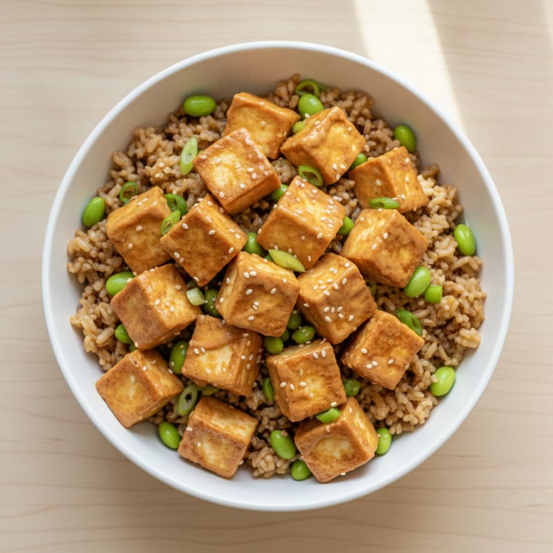 Bang Bang Tofu Rice Bowl