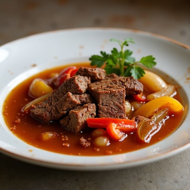 Tender, Smoky Slow-Cooked Brisket