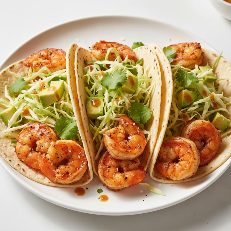 Smoky Chili-Lime Shrimp Tacos