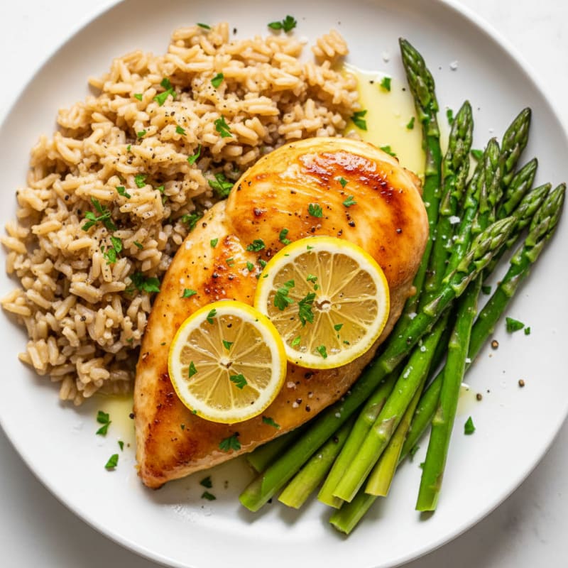 Golden Pan-Seared Chicken with Zesty Lemon