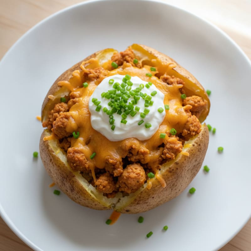 Loaded Protein-Packed Baked Potato
