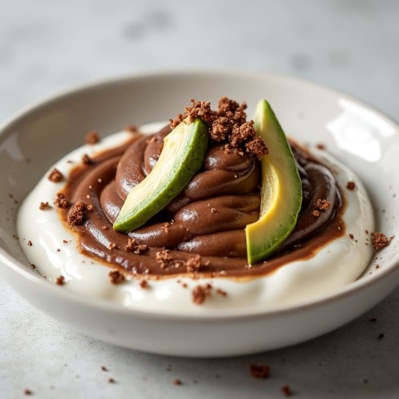 Silky Chocolate Protein Pudding with Greek Yogurt