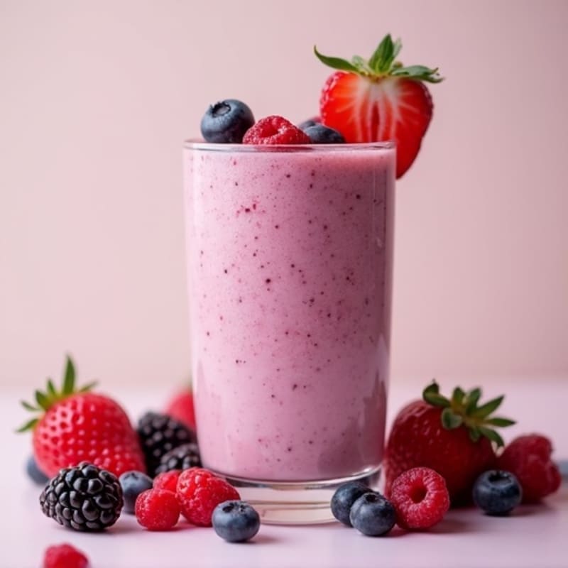 Creamy Mixed Berry Smoothie