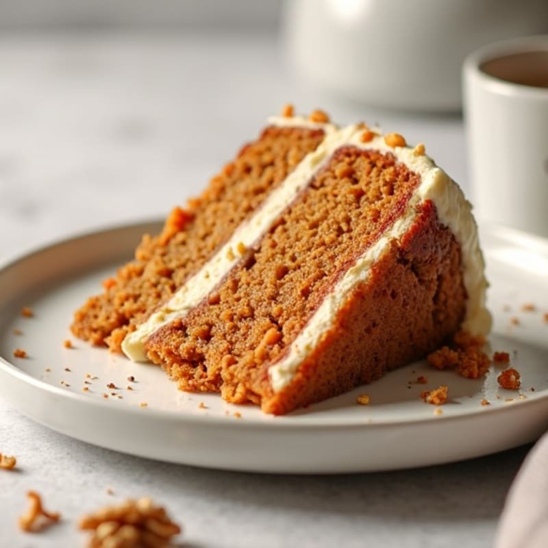 Healthy Spiced Carrot Cake