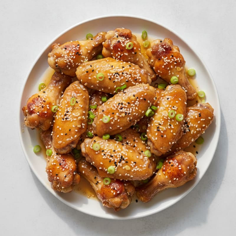 Honey-Glazed Chicken Wings