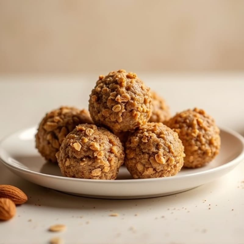 No-Bake Almond Butter Protein Bites