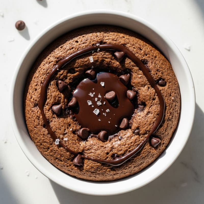 Decadent Chocolate Protein Mug Cake