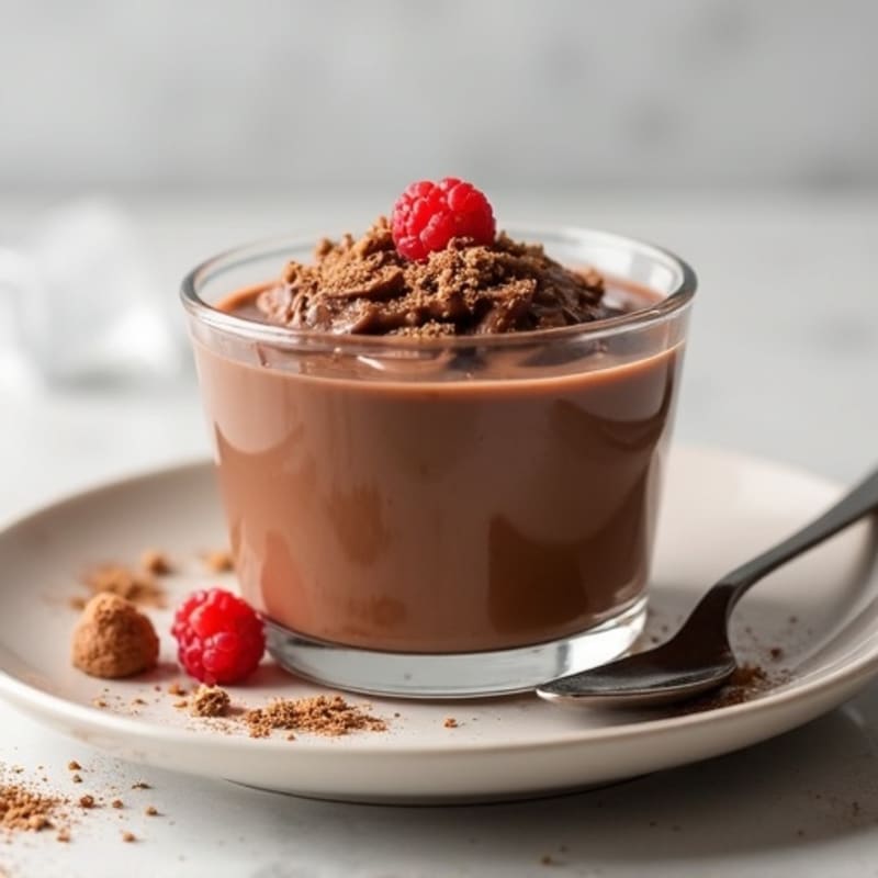 Silky Chocolate Protein Pudding