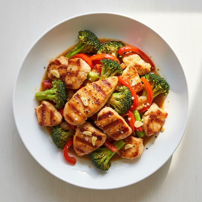 Quick Chicken and Veggie Stir-Fry