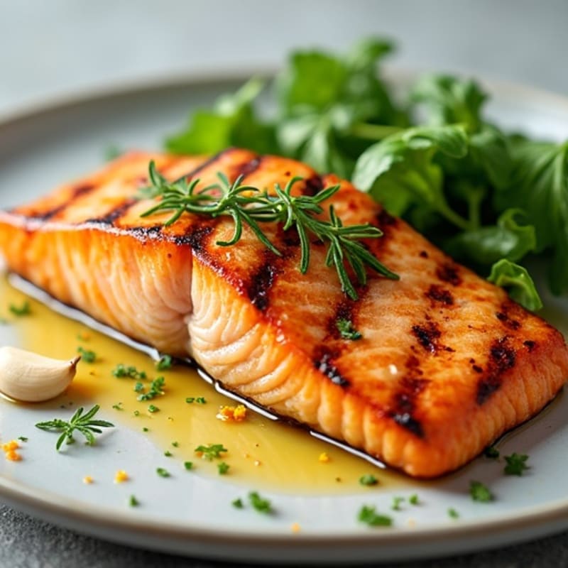 Citrus-Herb Grilled Salmon with Fresh Herbs