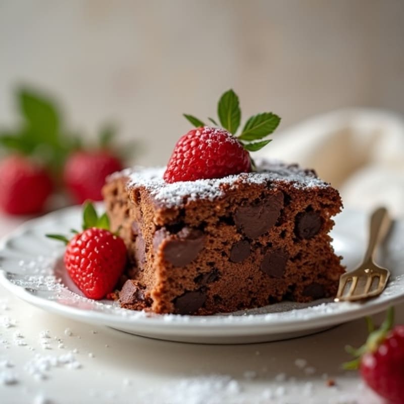 Protein Chocolate Bread Pudding
