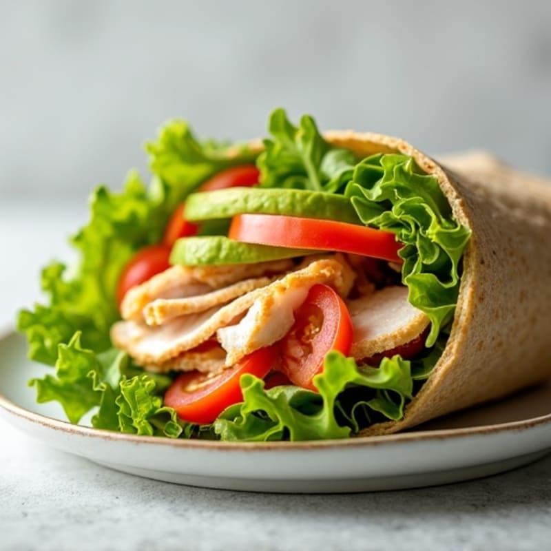 Fresh Turkey Avocado Wrap