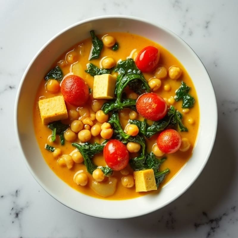 Creamy Coconut Curry Chickpea Stew