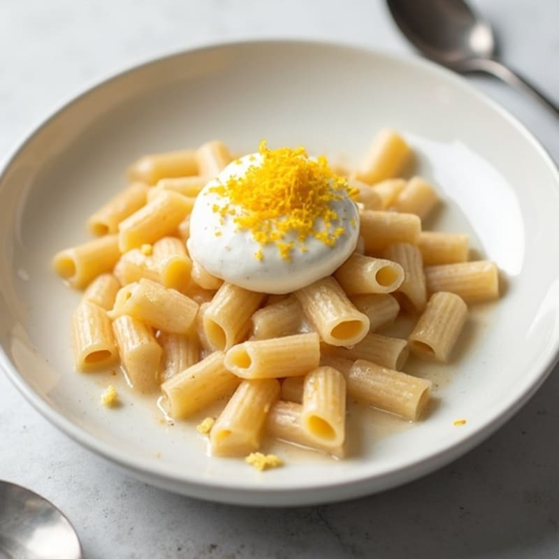 Creamy Protein Pasta Pudding with Greek Yogurt