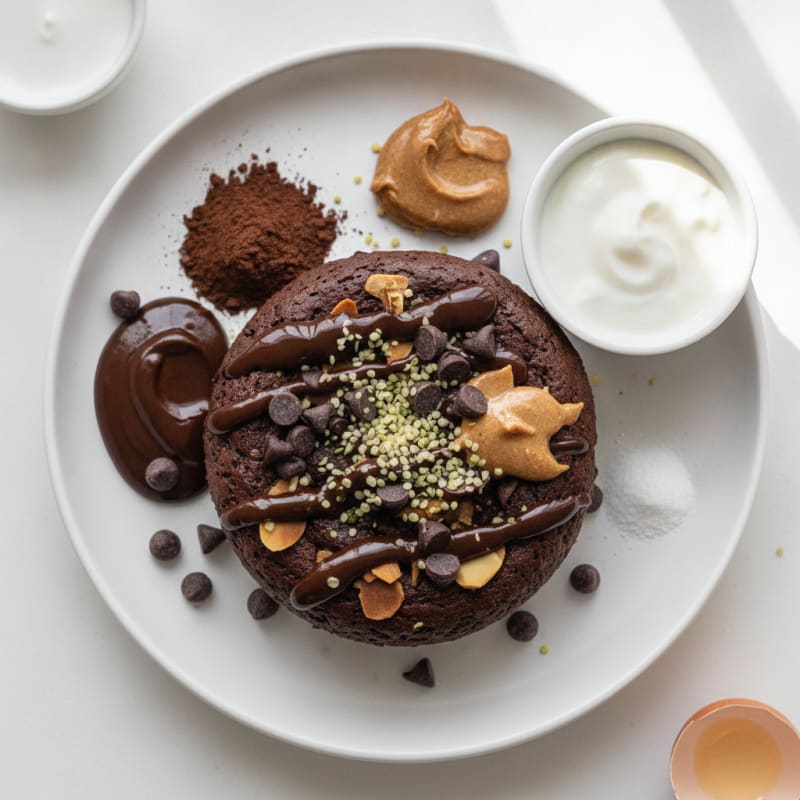 Chocolate Protein Mug Cake