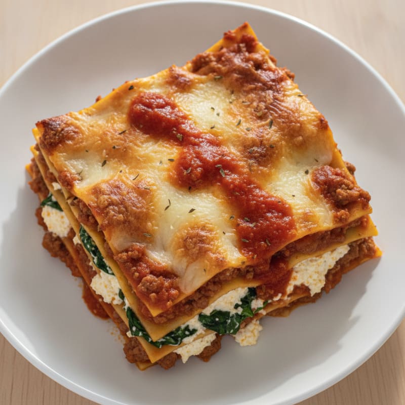 Classic Beef and Ricotta Lasagna Bake