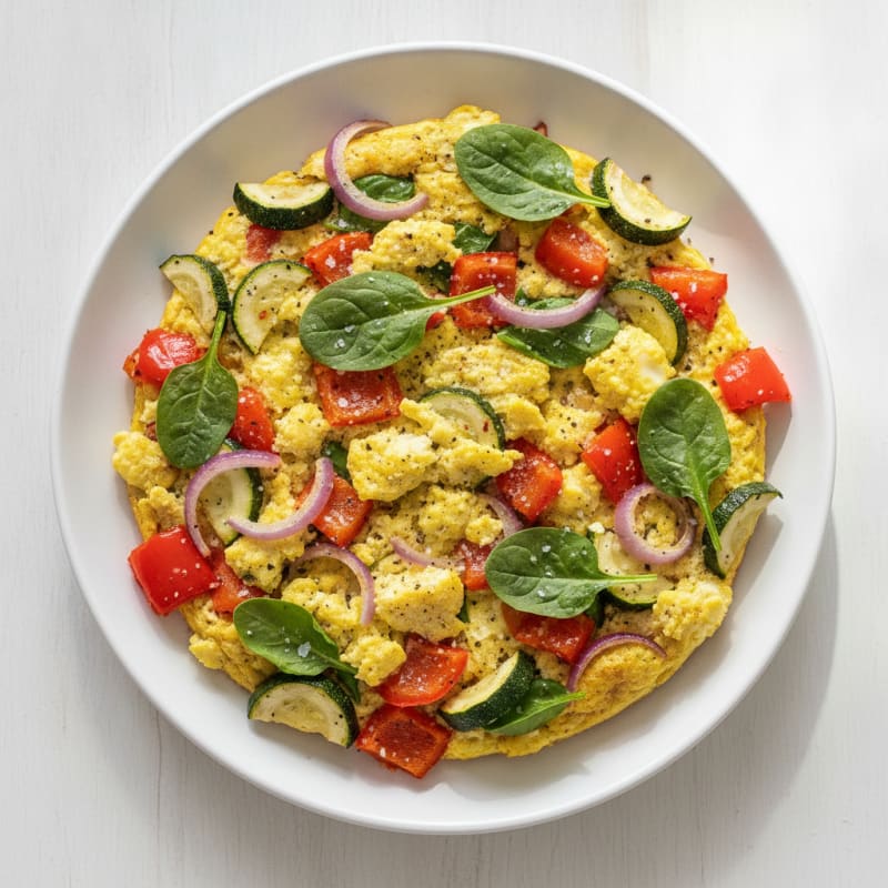 Sheet Pan Eggs with Roasted Vegetables