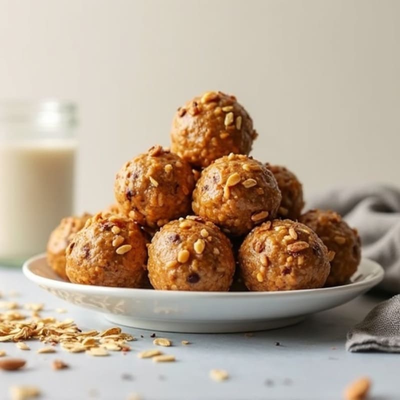 No-Bake Almond Butter Protein Bites