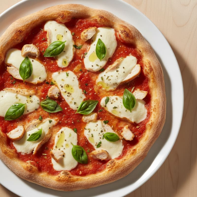 Classic Margherita Pizza with Fresh Basil