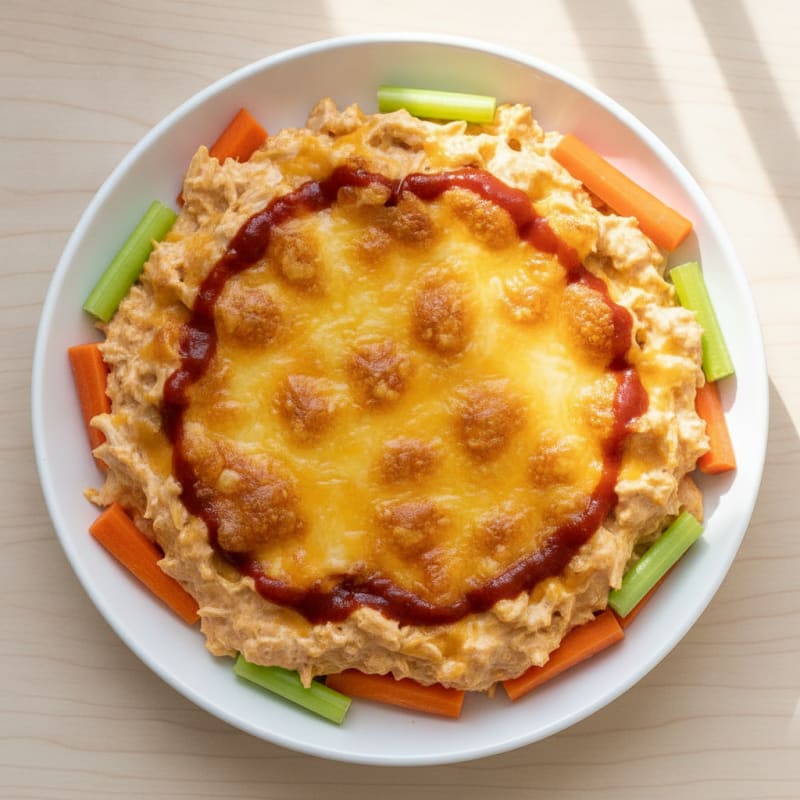 High-Protein Buffalo Chicken Dip