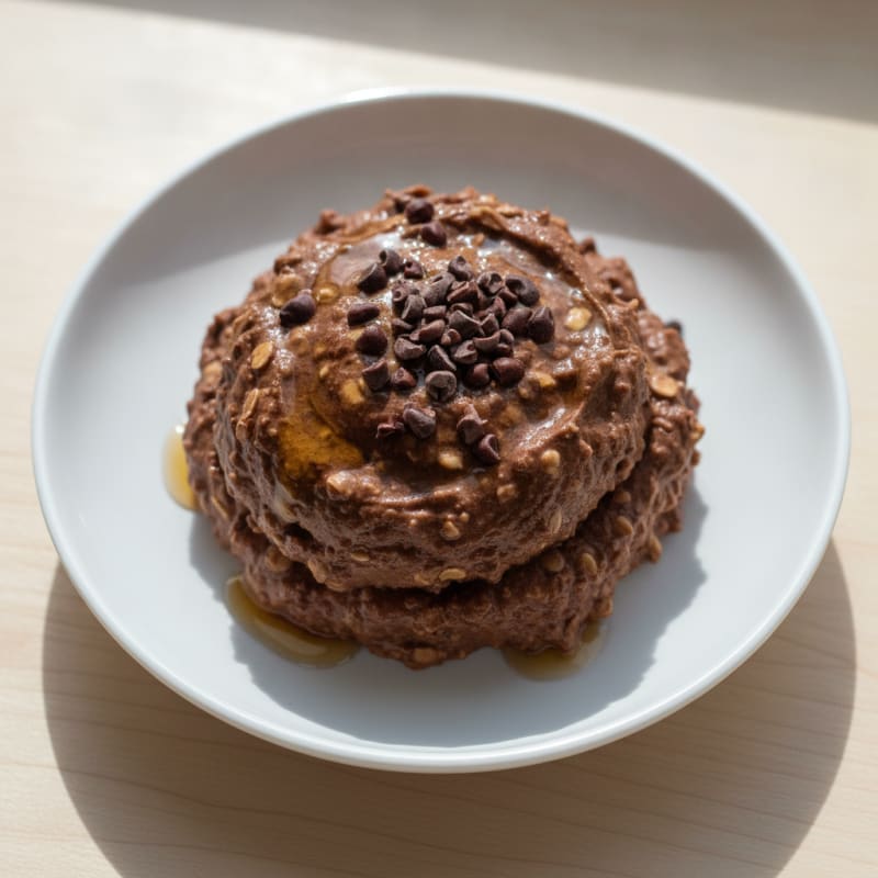 Chocolate Oat Greek Yogurt Mousse
