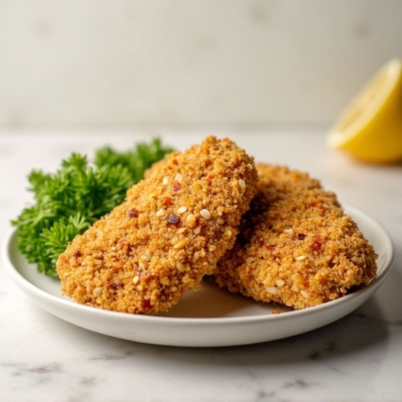 Crunchy Sunflower-Crusted Chicken Tenders