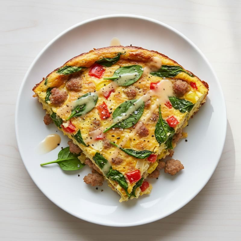 Savory Egg and Sausage Breakfast Bake
