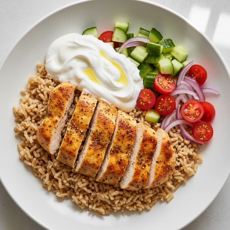 Chicken Shawarma Rice Bowl
