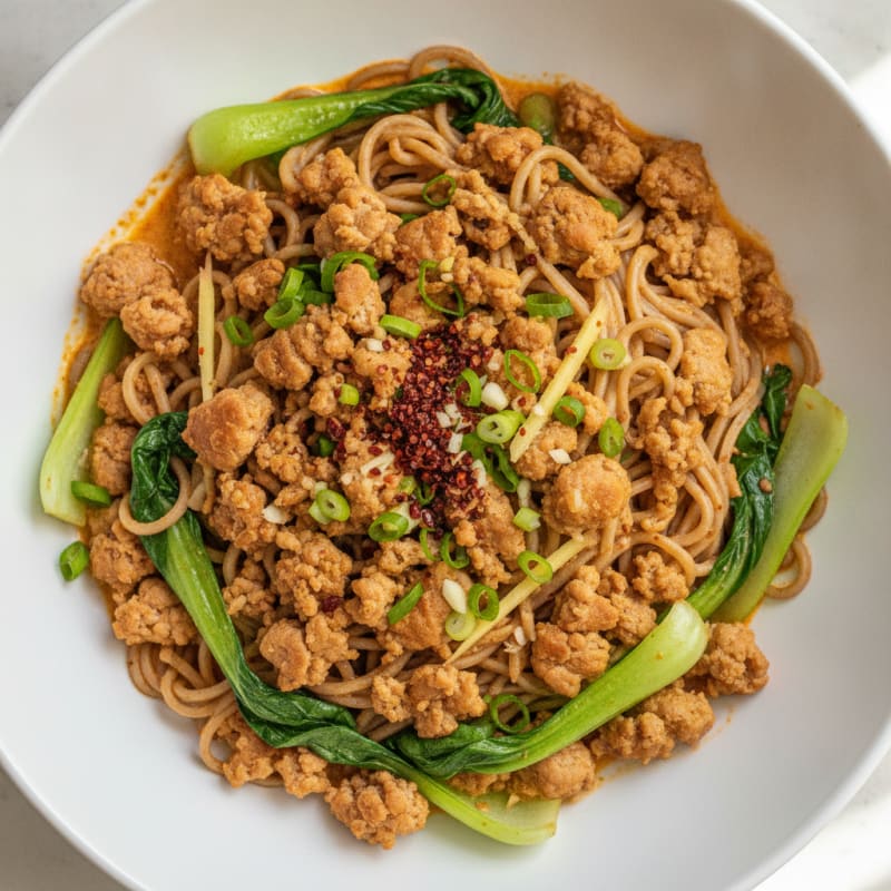Sichuan Pork Dan Dan Noodles