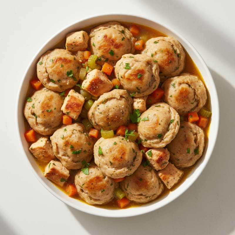 Homestyle Chicken and Herb Dumplings