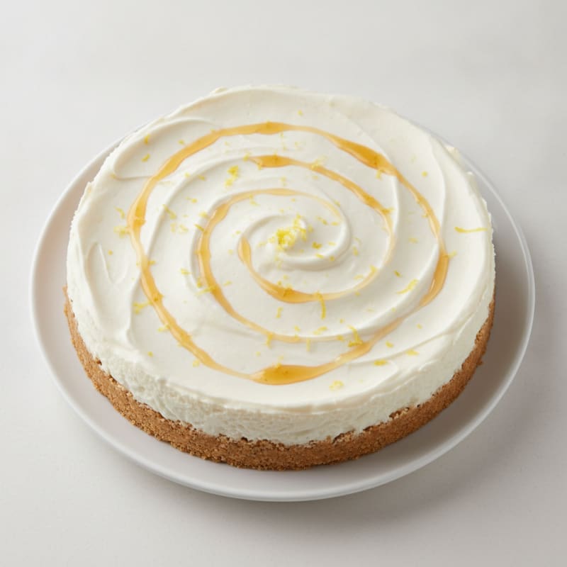 Creamy Greek Yogurt Protein Cheesecake