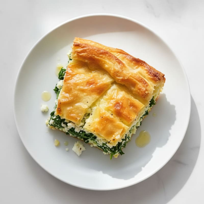 Spinach and Feta Phyllo Pie
