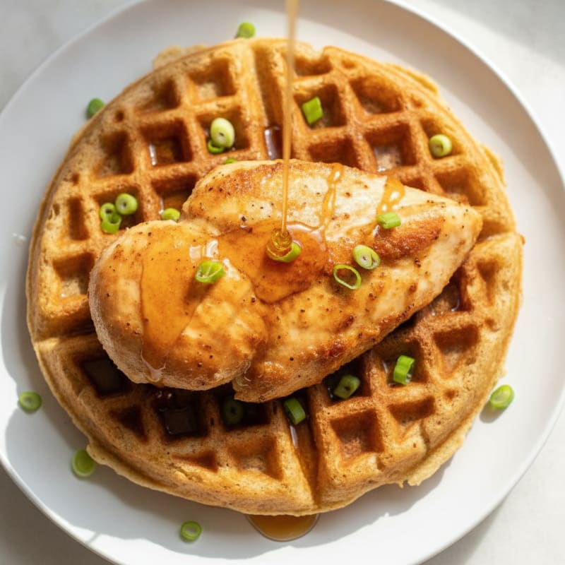 Golden Chicken & Waffles