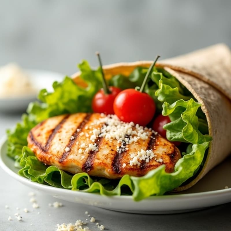 Grilled Chicken Caesar Wrap