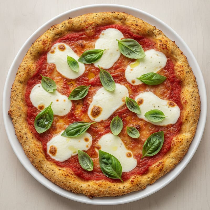 Classic Margherita Pizza with Fresh Basil