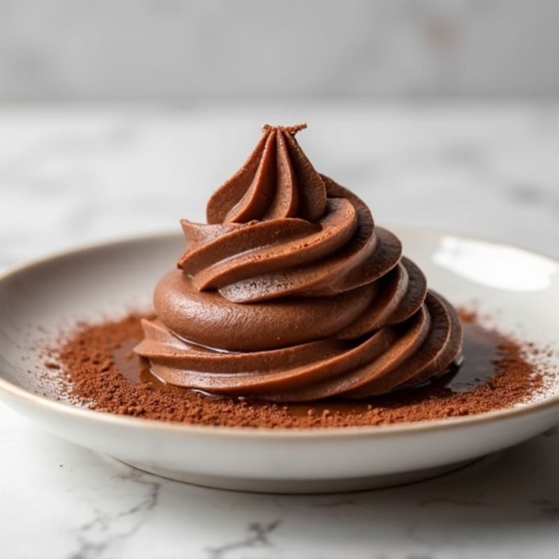 High-Protein Chocolate Mousse with Silken Tofu and Protein Powder