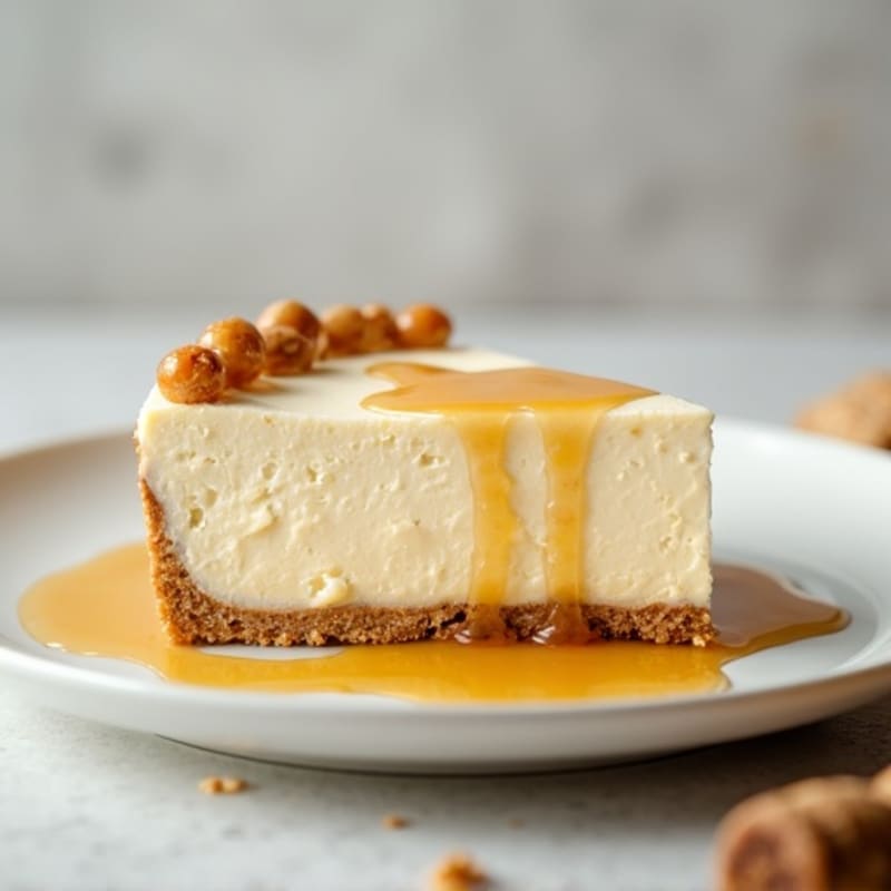 Creamy Greek Yogurt Protein Cheesecake