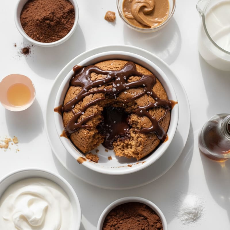 Decadent Chocolate Protein Mug Cake