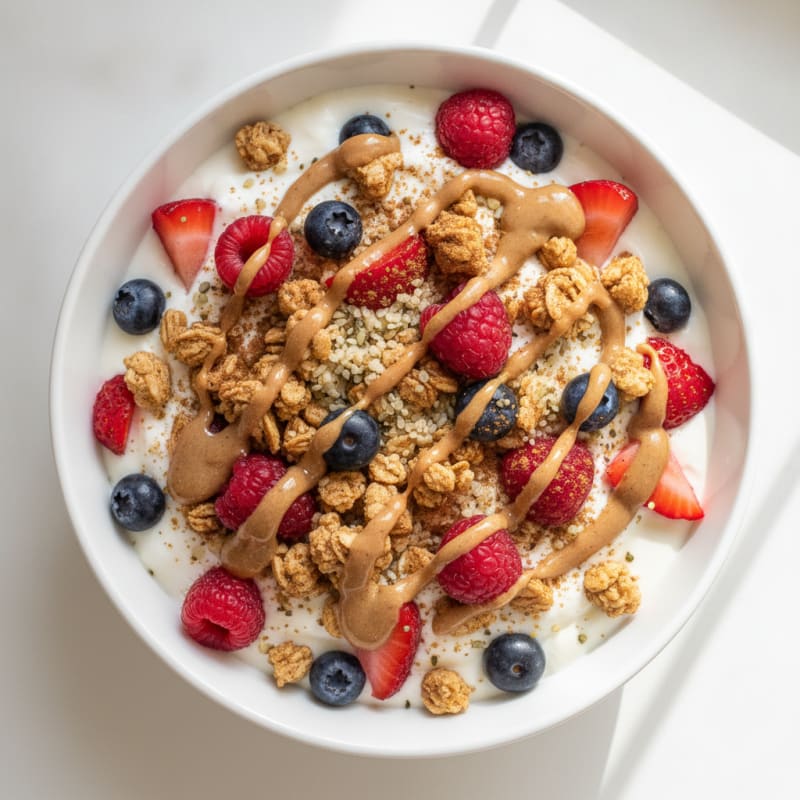 Berry Yogurt Granola Parfait