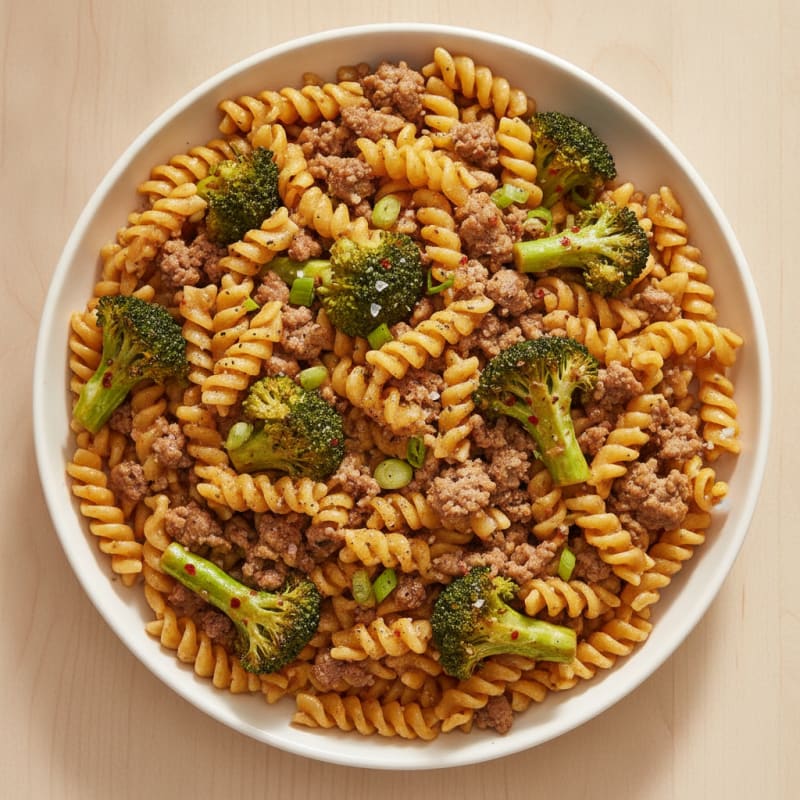Beef and Broccoli Pasta Skillet