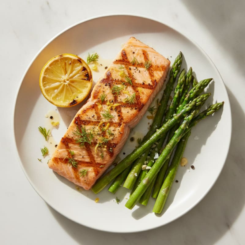 Lemon Herb Grilled Salmon