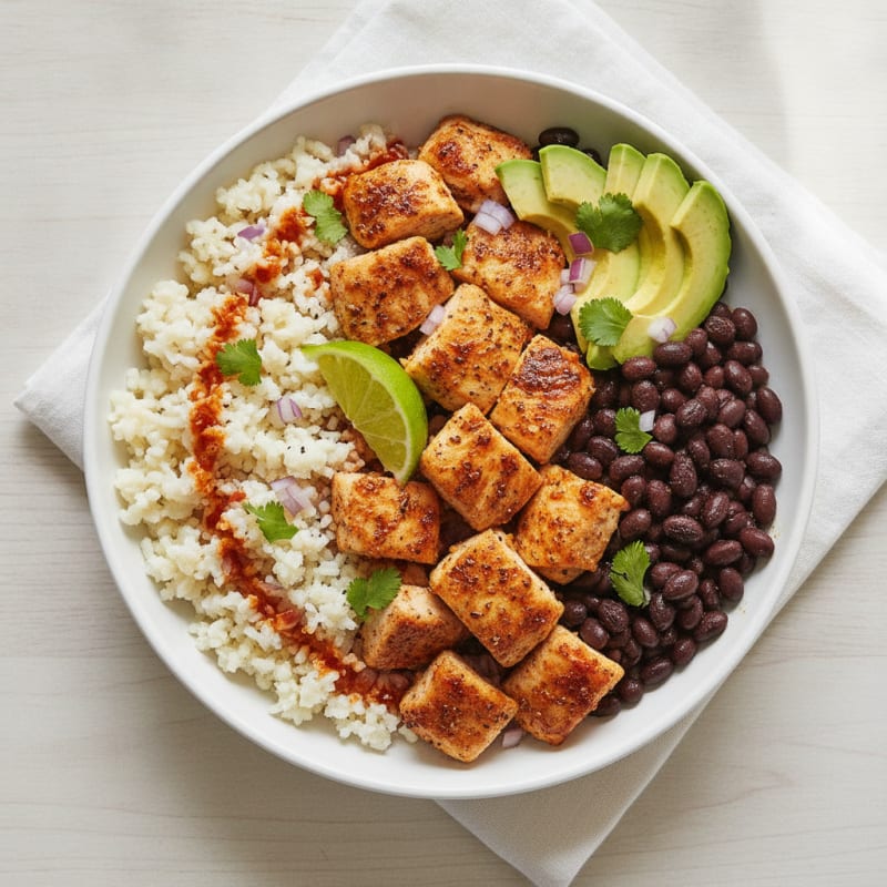 Chipotle Chicken and Black Bean Bowl