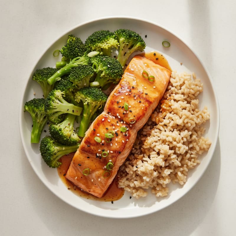 Teriyaki Glazed Salmon