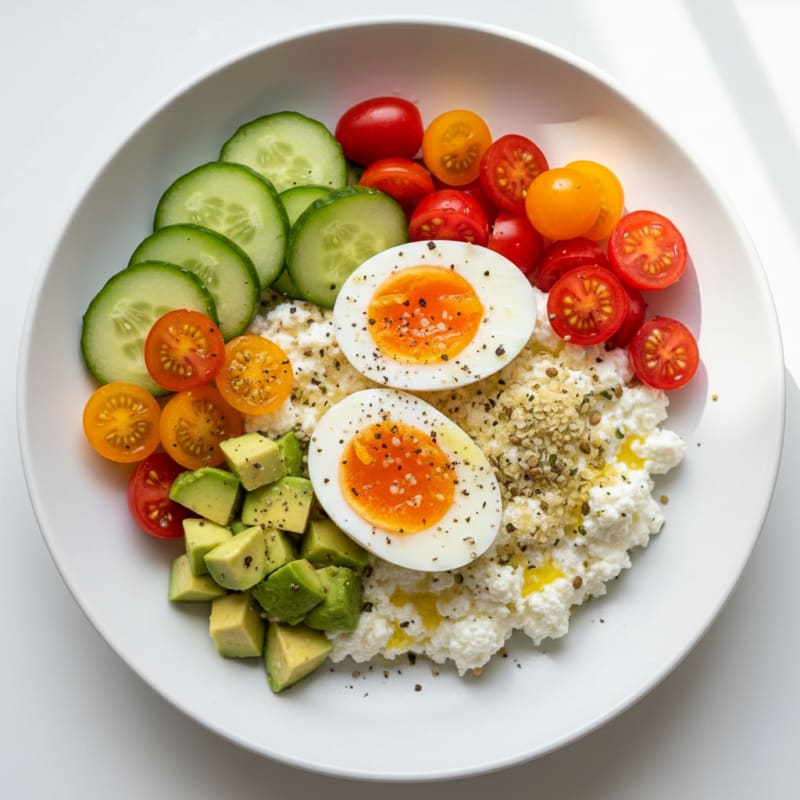 Savory Cottage Cheese Power Bowl