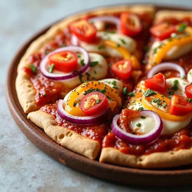 High-Protein BBQ Chicken Pizza